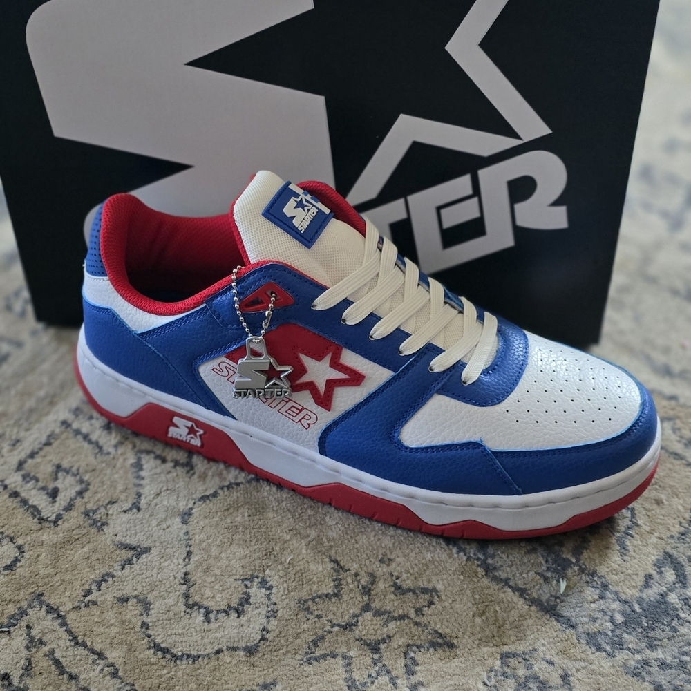 Starter Blue and Red Sneakers